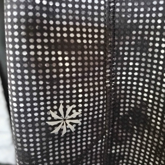 ATHLETA Be Free Knicker Capri Dot Maze Crop - Picture 2 of 6